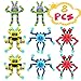 ASIOWELY Transformable Fidget Spinner Toys for Kids and Adults8 PCS Sensory Toy for Boys Girl ADHD Stress ReliefEaster Basket Stuffers Gifts Fingertip Gyros Birthdays Travel Party Favors for Teens - Image 2
