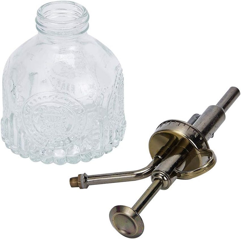 Ebristar Glass Plant Mister Spray Bottle, 6.5" Tall Vintage Plant Spritzer Watering Can, Succulent Watering Bottle with Top Pump, Small Plant Sprayer Mister for Indoor Outdoor Houseplant - Clear - Image 2
