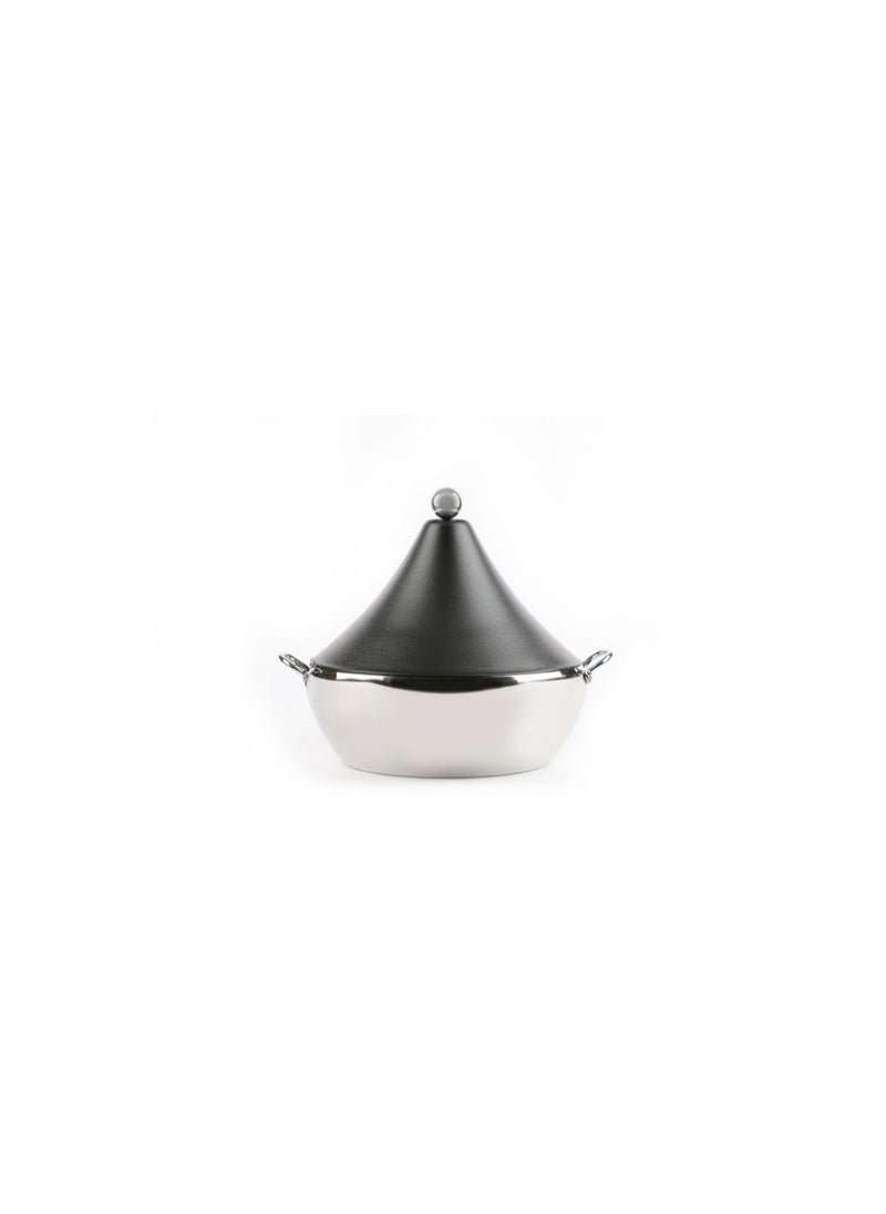 Alsaif home 8L Indian Steel Container Black Cover Saif Home 