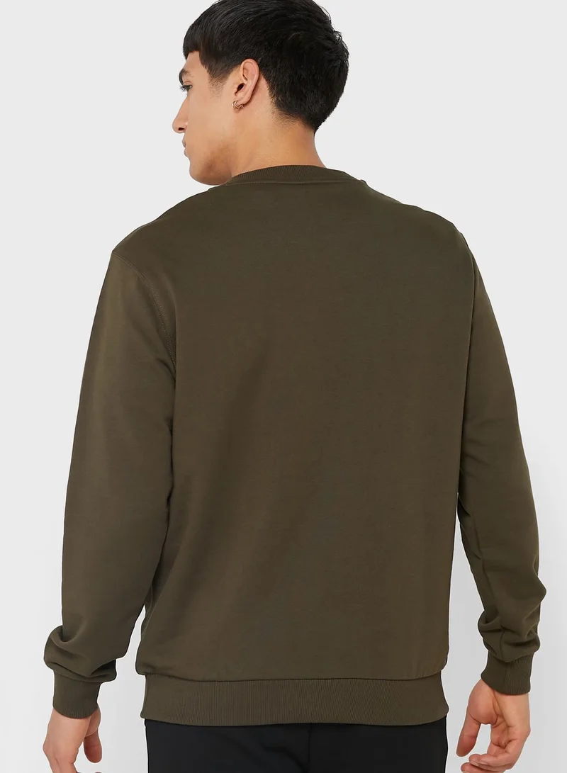 HUGO Logo Printed Sweatshirt