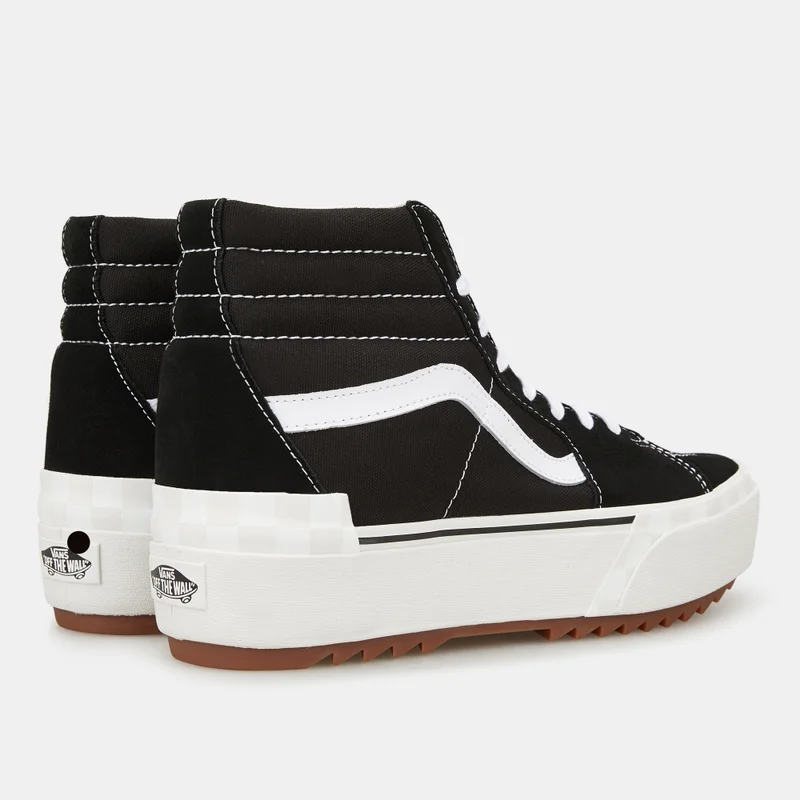 Vans Black Sk8-Hi Stacked Unisex Shoe  | Best Price UAE