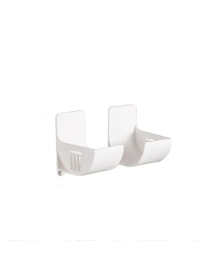 2pcs Adjustable No Drill Kitchen Fridge Organizer Heavy Duty Plastic Storage Shelf - Image 3