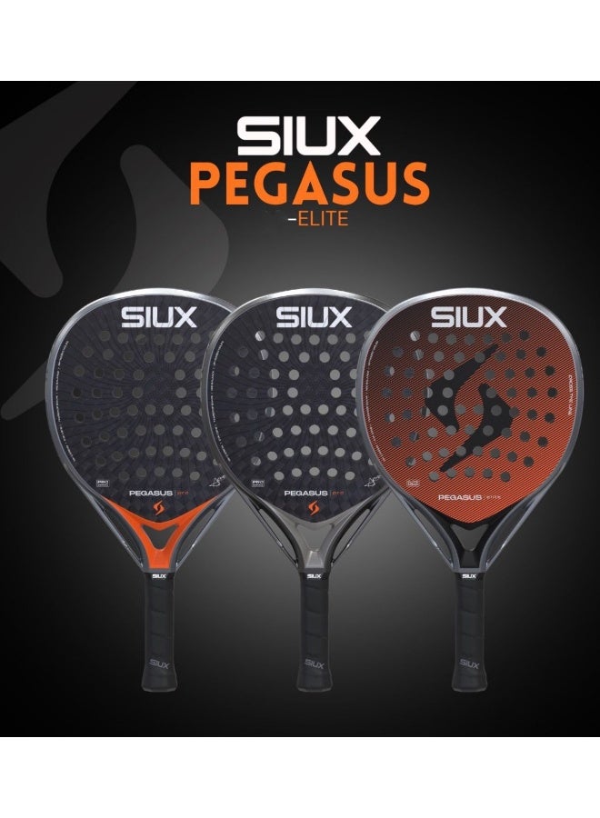SIUX مضرب بادل Siux Pegasus Elite 2026 – مضرب هجين من ألياف الكربون 3K مع قلب EVA Pro، ولمسة نهائية رملية ثلاثية الأبعاد، قوة وتحكم للاعبين المحترفين - Image 5