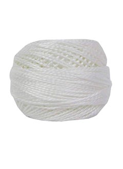DMC DMC Pearl Cotton Ball Size 5 53yd Snow White  - Image 1
