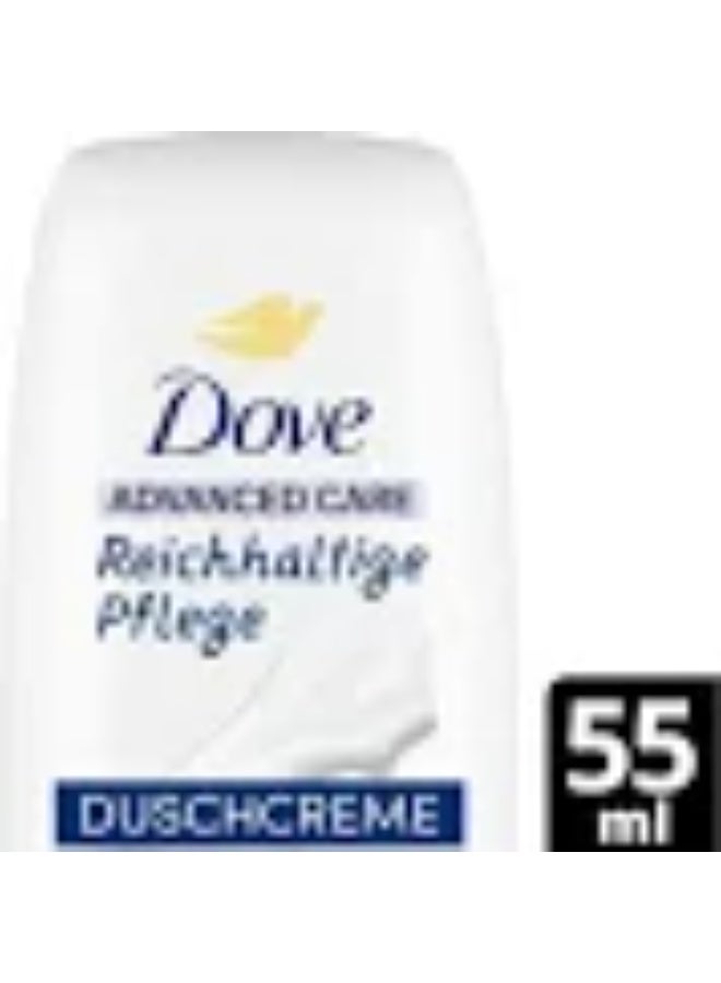 Dove Advanced Care 24h Deeply Nourishing Shower Gel 55ml - Image 3