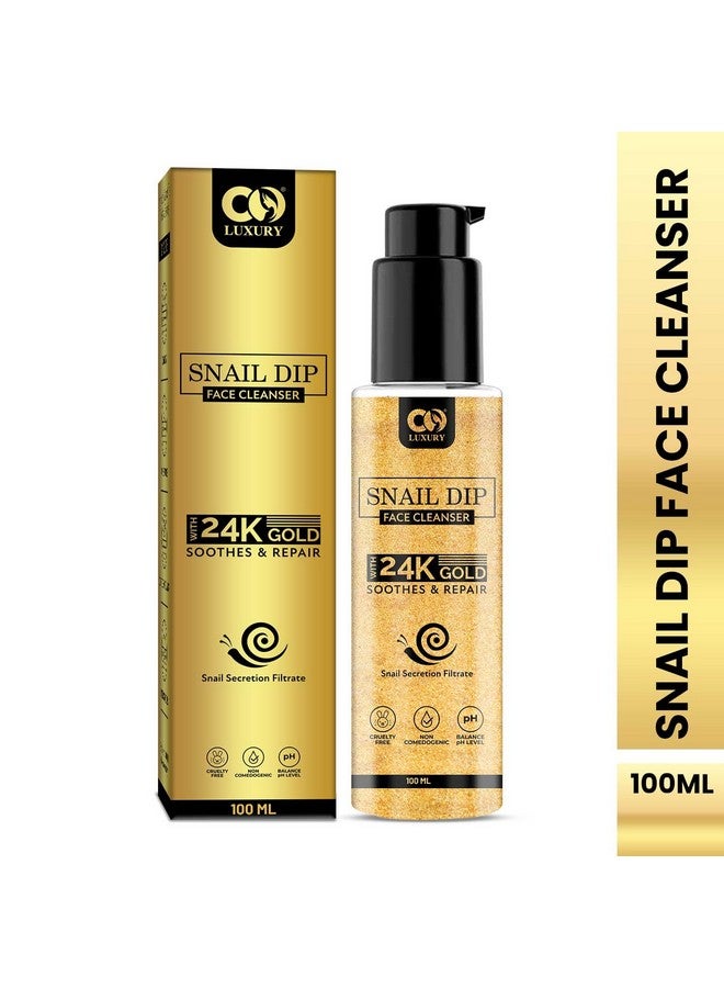 CO LUXURY Snail Mucin Face Wash | 100ml | Cleanser for Face for Women & Men, Low pH Gel with Korean Snail Mucin Concentrate | All Skin Types - Snail Magic - Image 2