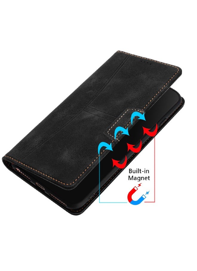 DUX DUCIS Samsung Galaxy S24 Ultra Case, Wallet Case for samsung S24 Ultra 5G, Magnetic PU Leather Stand [RFID Blocking] Card Slot Folio Cover with TPU Shockproof Inner Shell Compatible with Samsung Galaxy S24 Ultra  - Image 5