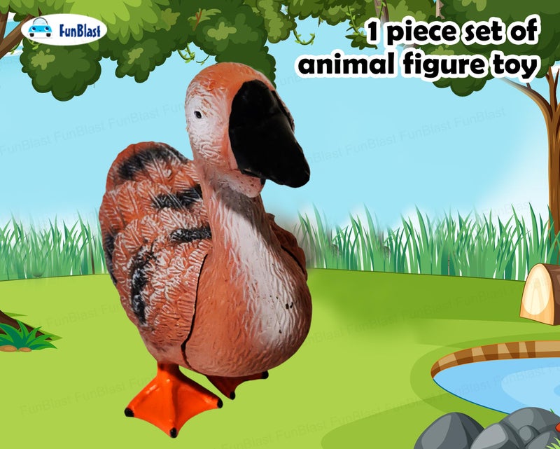FunBlast Realistic DuckToy for Kids - Amazing Look My Farm Animal Figure Playset Toy for Kid 3+Years Old, Birthday Gift for Kids, Boys, Girls - Image 4