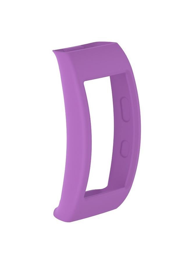 erorex For Galaxy Gear Fit2 / Fit2 Pro R360 Watch Protective Case(Purple) - Image 2