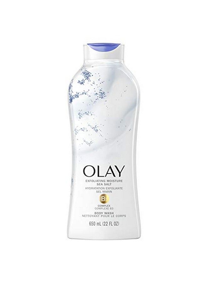 Olay Daily Exfoliating With Sea Salts Body Wash 22 Fl Oz (Pack Of 1) - Image 1