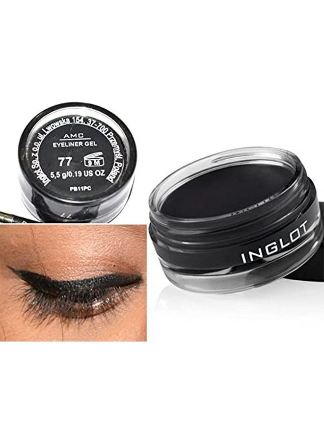 Inglot Amc Eyeliner Gel 77 And Inglot Brush 30T By Inglot - Image 4