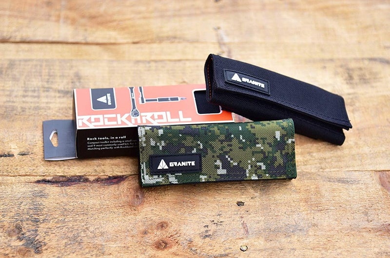 Granite Rocknroll Mini Ratchet Bike Tool Kit with 9 Tool Bits and Extension Rod - Green Camo - Image 4