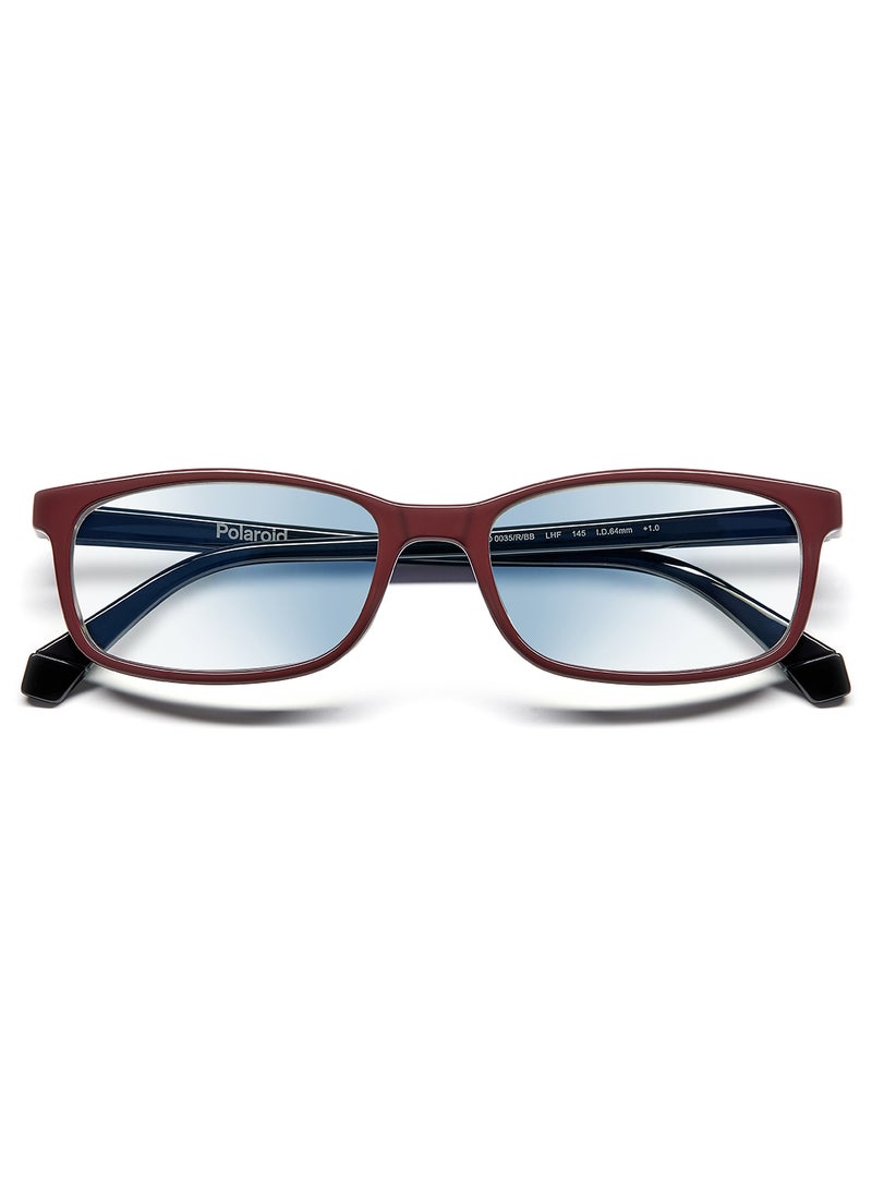 Polaroid Men's Reading Glasses - Pld 0035/R/Bb Burgundy 54 - Lens Size: 54 Mm  - Image 4