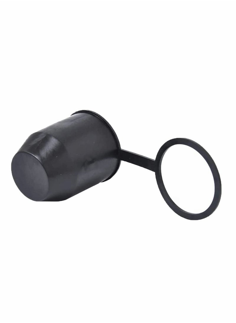 SYOSI Hitch Ball Cover, Towball Cap with Hook Towball Waterproof Protector Cap 2" Soft PVC Material Drawbar Exterior Accessories for Caravan  - Image 1