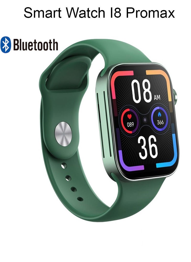 AROAQ - Green Smart Watch i8 Pro Max Sport Fitness - Image 1