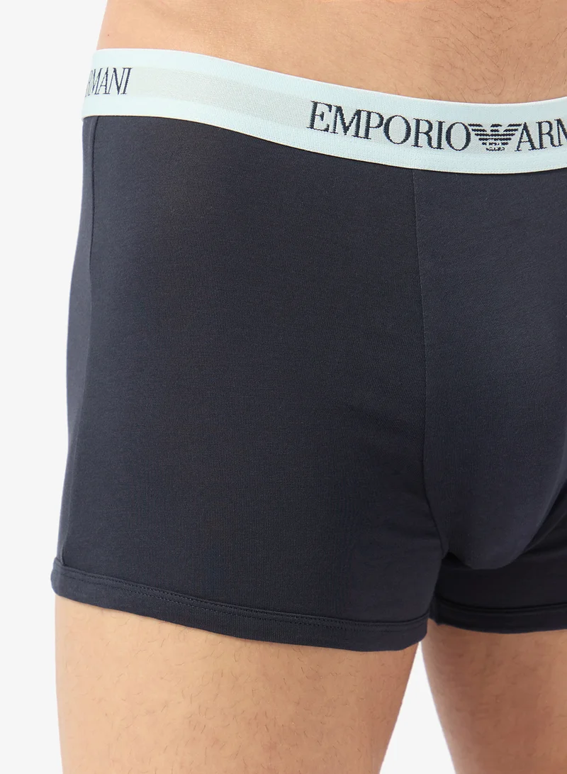 Emporio Armani  3 Pack Of Logo Boxers for Men | Best Price UAE