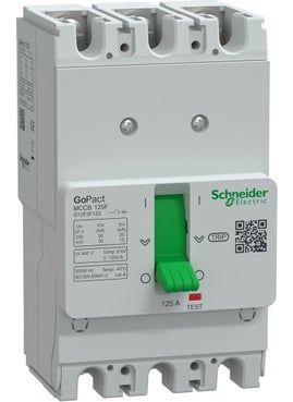 Schneider Electric LC1DPKM7 Schneider Tesys D Series 30 Kvar Compensation Contactor - 220 Vac Coil  - Image 1