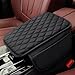 BDFHYK Einesin Universal Center Console Cover with Leather Side Pockets for Car Middle Console Cover Lid for Truck Auto SUV Interior Accessories Prevent Scratching - Image 2