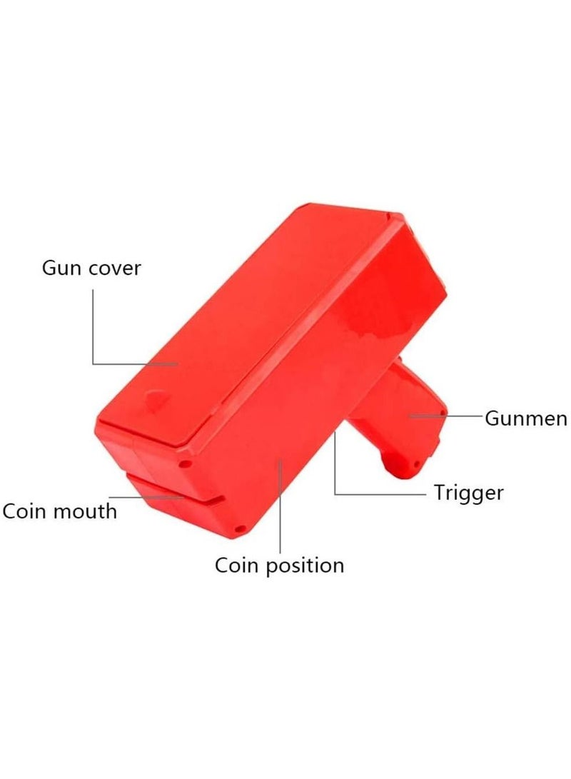 Cash Money Gun Super Gun Spray Gun Making A Cash Rain Money Toy Gun, Contains 100PCS Props Money Shoot Some Fun into Your Party or Wedding - Image 2