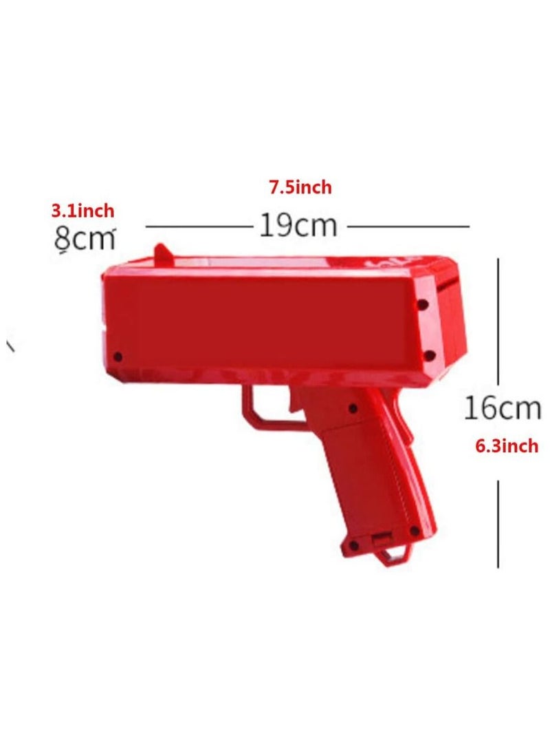 Cash Money Gun Super Gun Spray Gun Making A Cash Rain Money Toy Gun, Contains 100PCS Props Money Shoot Some Fun into Your Party or Wedding - Image 5