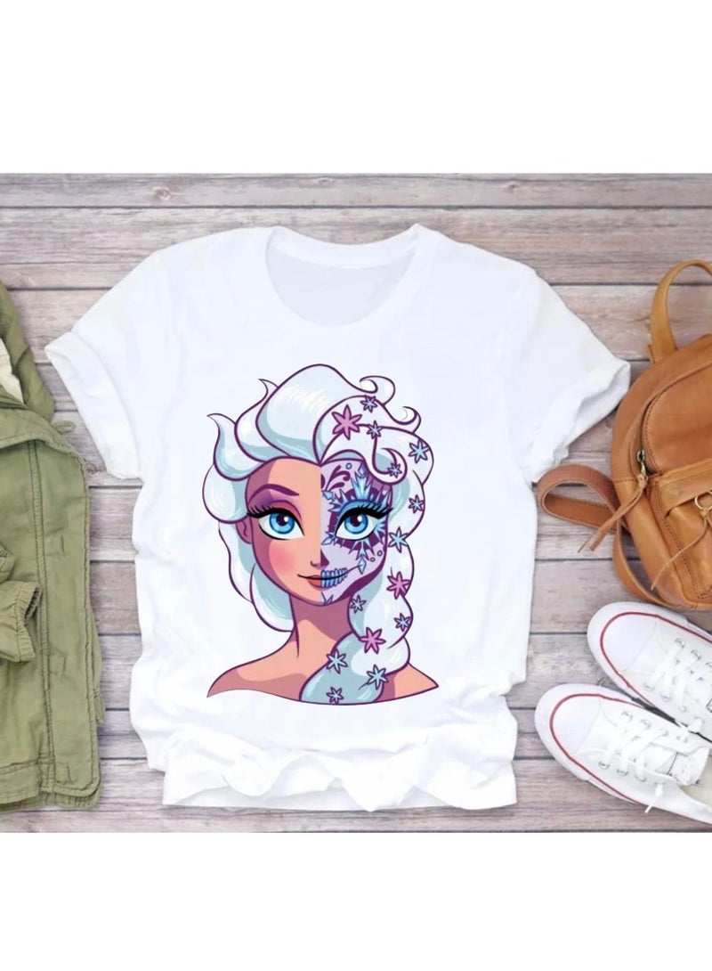Frozen Thermal Transfer Stickers On Clothing Washable Patches Do It Yourself For Clothing, Girls' Fashion, T-shirt printing. - Image 2