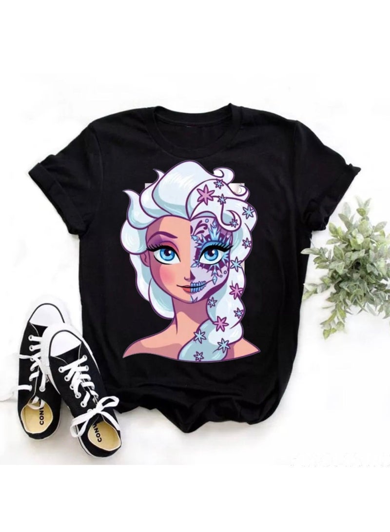 Frozen Thermal Transfer Stickers On Clothing Washable Patches Do It Yourself For Clothing, Girls' Fashion, T-shirt printing. - Image 3