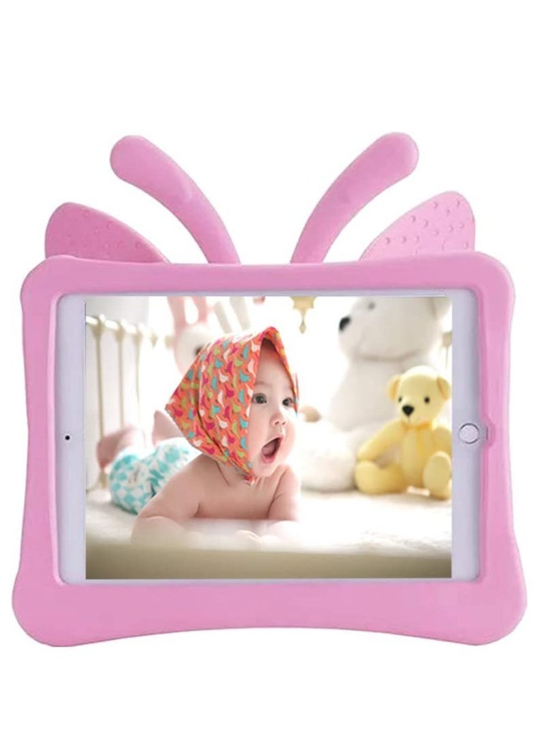 iPad 9th 8th 7th Generation Case Kids Girls, Cute Butterfly Shockproof EVA Foam Super Protection Stand Cover for iPad 2021 2020 2019 10.2" and iPad Air 3 Pro 10.5 - Image 2