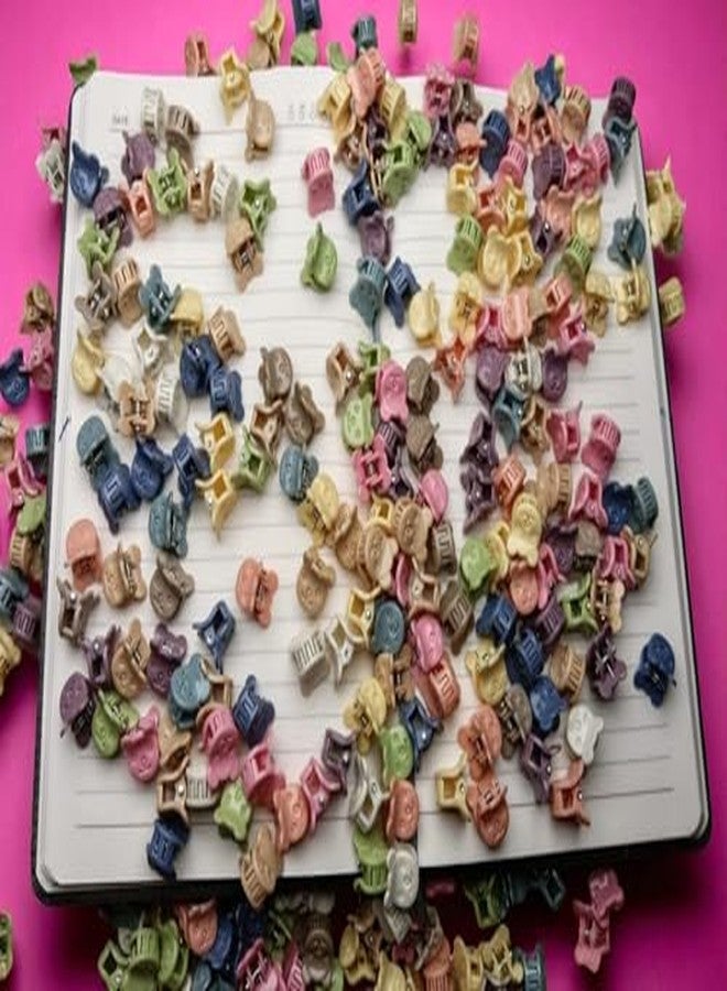 FREEBIES Multicolor Mini Hair Clutcher Pack of 50 | Small Strong Hair Clips for Party & Casual Use - Image 1