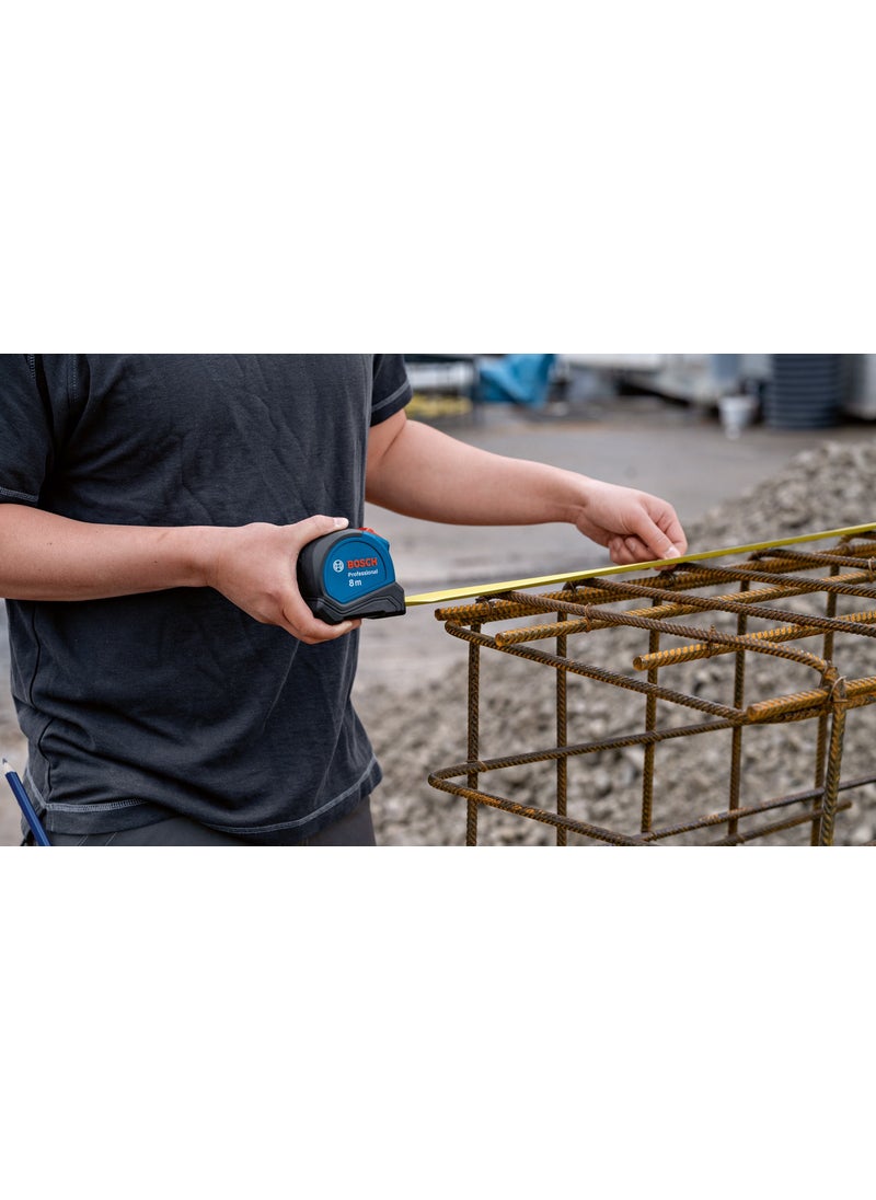 BOSCH Professional Autolock Tape Measure 8m  - Image 4