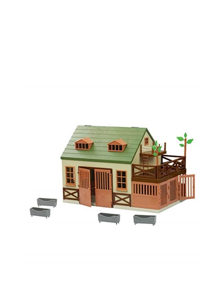 Terra by Battat Wooden Animal Hospital - Toy Animal Hospital Playset for Kids 3+ 15 pc