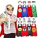 Roko Toys for 310 Year Old Boys Superhero Capes for Kids 312 Year Old Boy Gifts Boys Cartoon Dress up Costumes Party Supplies Toys for Ages 24 57 8 Heroes Doublesided - Image 3