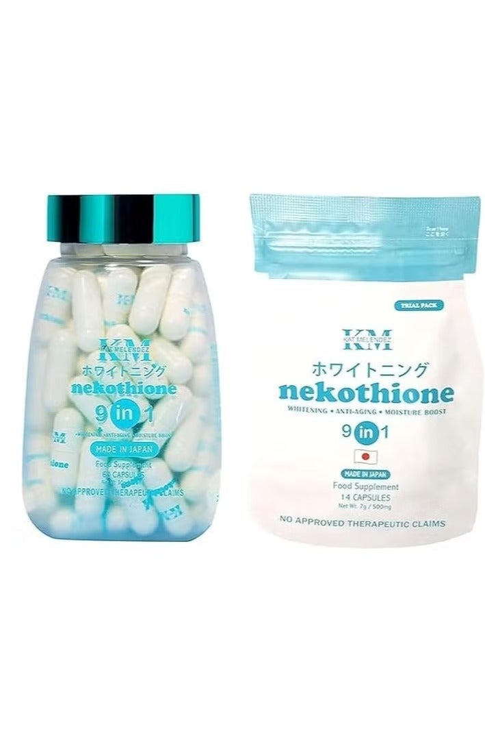 Nicotine 9 in 1 Ovulation, 500 mg, 60 Capsules + 14 Capsules