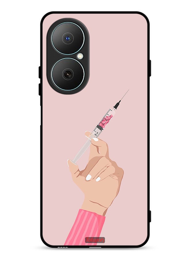 Tolwak Huawei Nova Y73 Protective Case Cover Love Injection