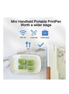 EVEBOT Mini Coffee Printer,Portable Edible Inkjet Pen,Food Printer,Logo and Pattern Print, Latte Art Printer for Coffee,Cake, Cookies,Bread,Macaron,Chocolate,DIY Decoration  - Image 2