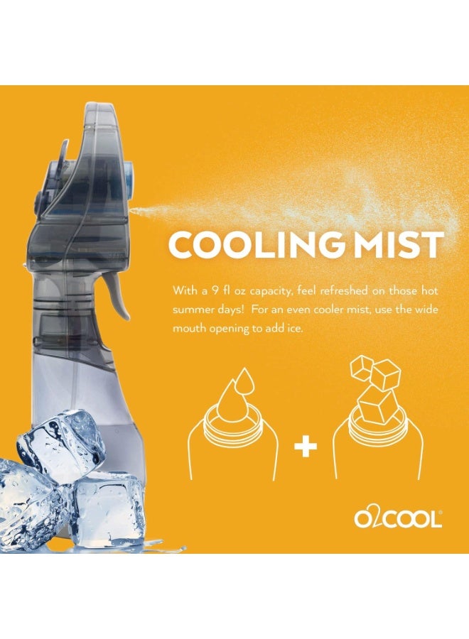 O2COOL Portable Handheld Misting Fan, Personal Cooling System, Battery Operated - Image 3