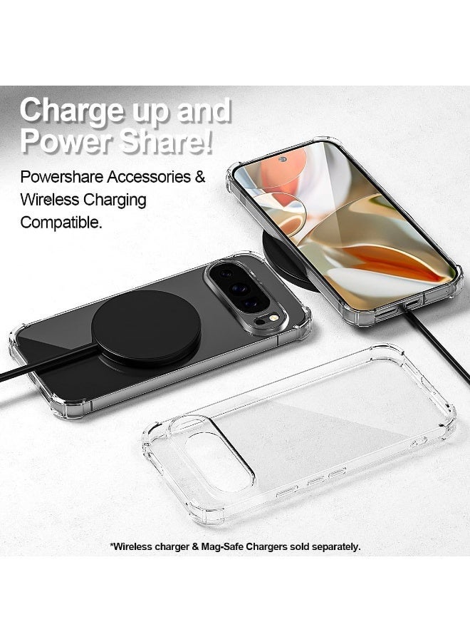 موز Back Cover for Google Pixel 10/10 ProTransparent Mobile Back Case Shock Proof Design Camera Edges Protection Crystal Clear Phone Case Silicon Soft (Google Pixel 10/10 Pro) - Image 2