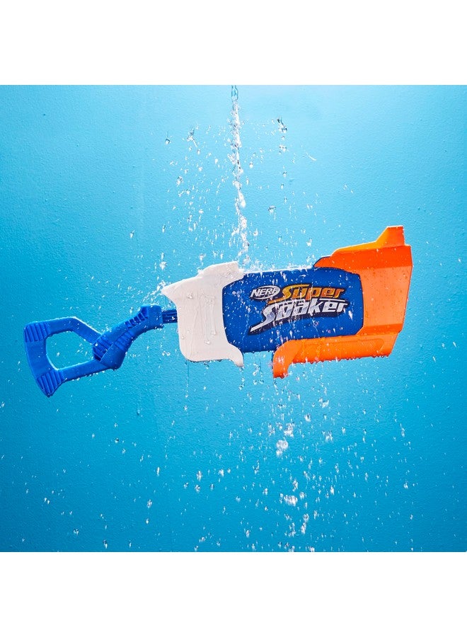 Super Soaker Nerf Rainstorm Water Blaster for Holi - Easy Fill and Blast - Large 650Ml Water Tank - for Drenching Water Blast Games On Holi Festival, Branded Toy Pichkari for Kids 6+ - Image 5