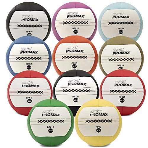 Champion Sports RPX20 Rhino Promax Slam Balls, 20 lb, Soft Shell with Non-Slip Grip, Medicine Wall Exercise Ball for Weightlifting, Plyometrics, Cross Training, & Home Gym Fitness - Image 3