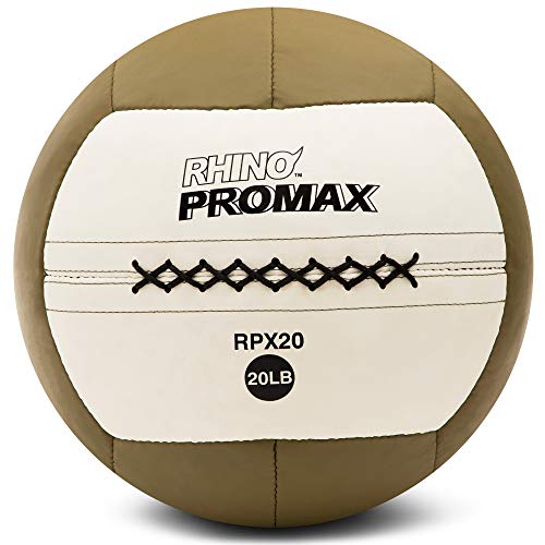 Champion Sports RPX20 Rhino Promax Slam Balls, 20 lb, Soft Shell with Non-Slip Grip, Medicine Wall Exercise Ball for Weightlifting, Plyometrics, Cross Training, & Home Gym Fitness - Image 1