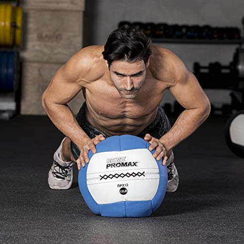 Champion Sports RPX20 Rhino Promax Slam Balls, 20 lb, Soft Shell with Non-Slip Grip, Medicine Wall Exercise Ball for Weightlifting, Plyometrics, Cross Training, & Home Gym Fitness - Image 4