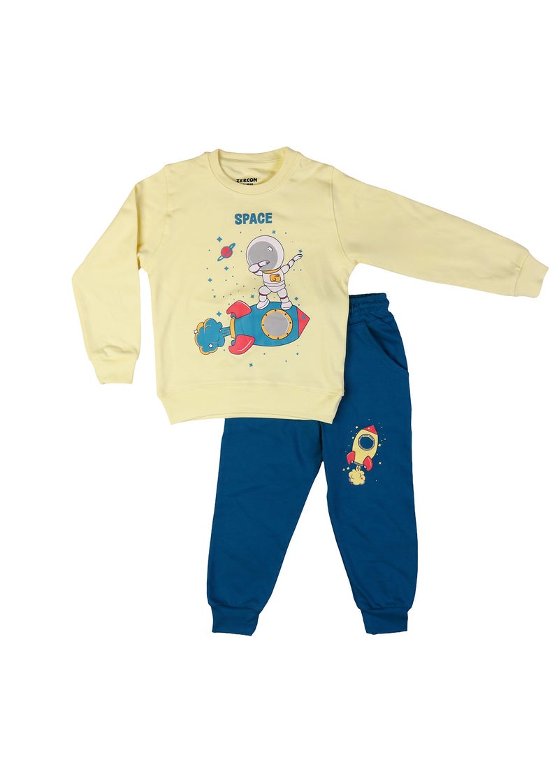 زيركون بيجامة ولادي خريفي - 2191 - Image 1