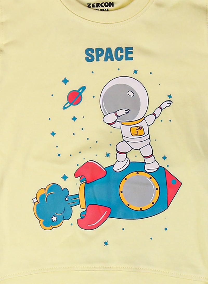 زيركون بيجامة ولادي خريفي - 2191 - Image 2