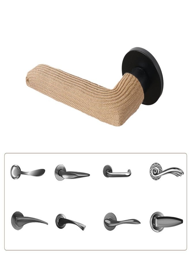 RupeeRise 4PCS Door Handle Protector for Home, Universal Fit Door Handle Covers, Protects Hands from Hot/Cold Temperatures, 11.5 * 3.5cm - Image 3