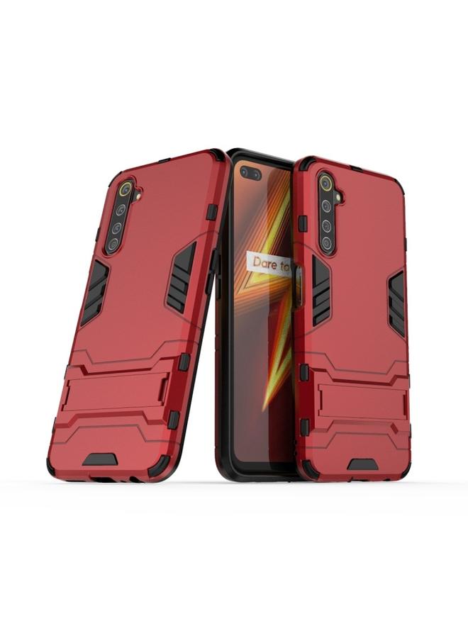 erorex Case For OPPO Realme 6 Pro Shockproof PC + TPU with Holder - Image 1