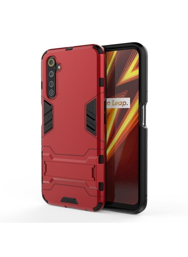 erorex Case For OPPO Realme 6 Pro Shockproof PC + TPU with Holder - Image 2