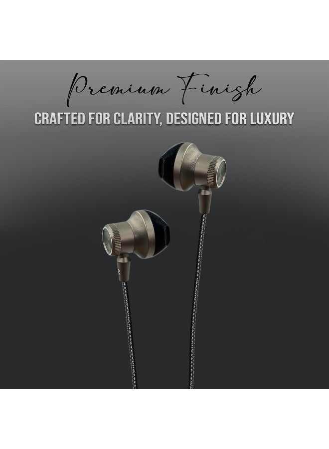 آیمی سماعات أذن سلكية IMEE Plus IM-EP112 من النوع C بطول كابل 1.2 متر، صوت ستيريو عالي الدقة، مشغلات ديناميكية 10 مم، هيكل معدني، ميكروفون مدمج مع تحكم في مستوى الصوت، متوافقة مع الهواتف الذكية والأجهزة اللوحية وأجهزة الكمبيوتر المحمولة - Image 4