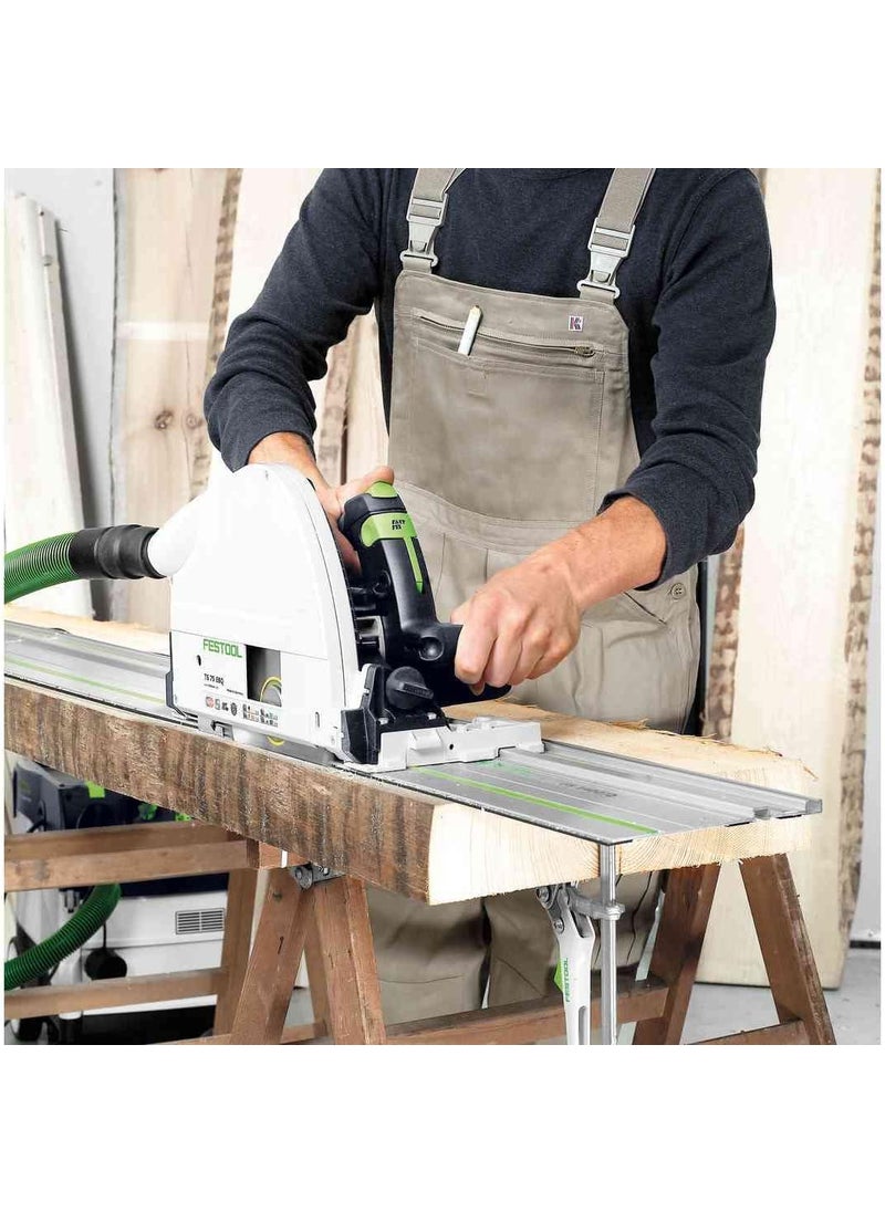 Festool Festool 576119 TS 75 EQFPlusFS Plunge Cut Circular Track Saw with 75Inch Guide Rail  - Image 2