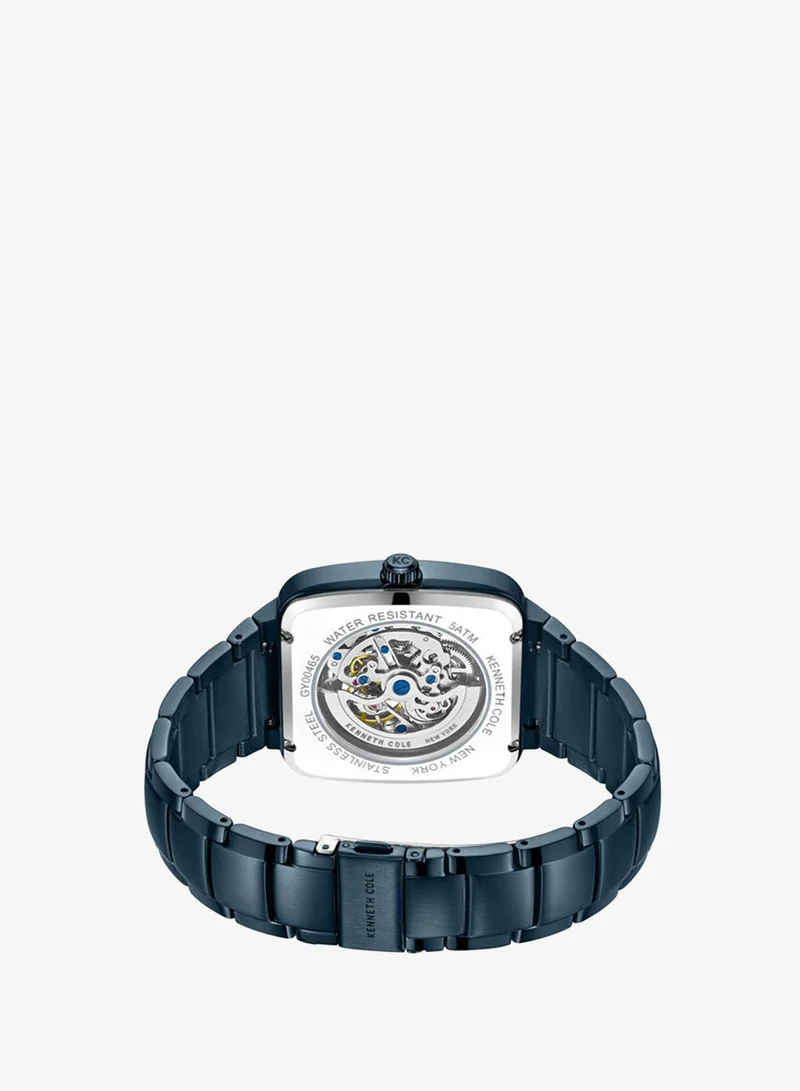 Kenneth Cole New York  Kenneth Cole New York 40mm Automatic Men's SUB-CATEGORY with Blue Dial & Blue Stainless Steel Bracelet for Men | Best Price UAE