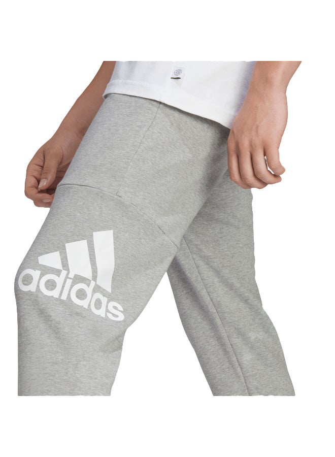 Adidas Essentials French Terry Tapered Cuff Logo Joggers - Image 4
