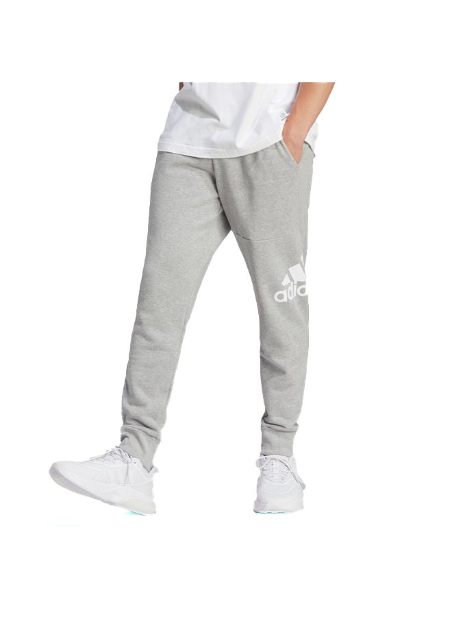 Adidas Essentials French Terry Tapered Cuff Logo Joggers - Image 1